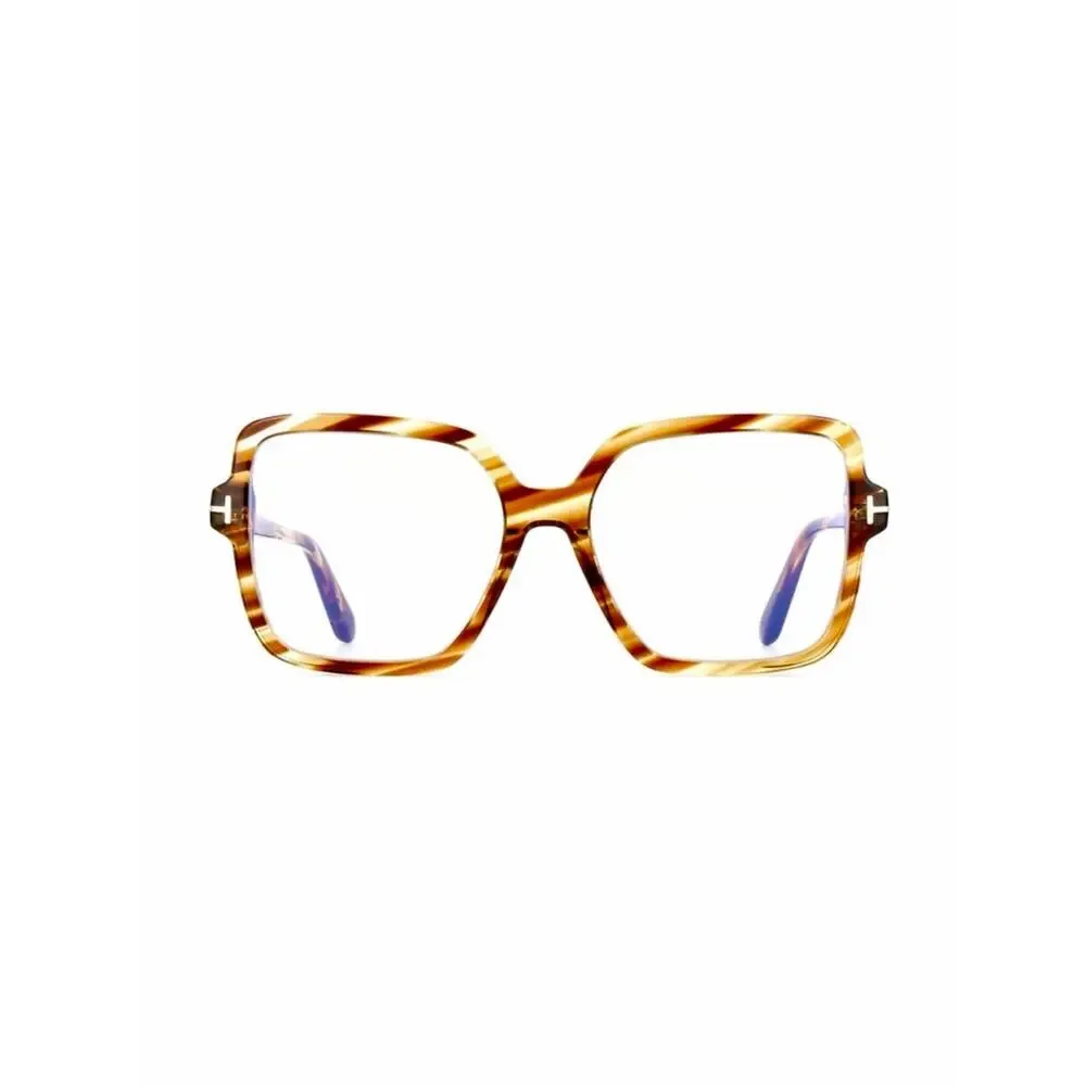 NEW!!! Tom Ford FT6063-B 055 Tortoiseshell Square Women Glasses Authentic